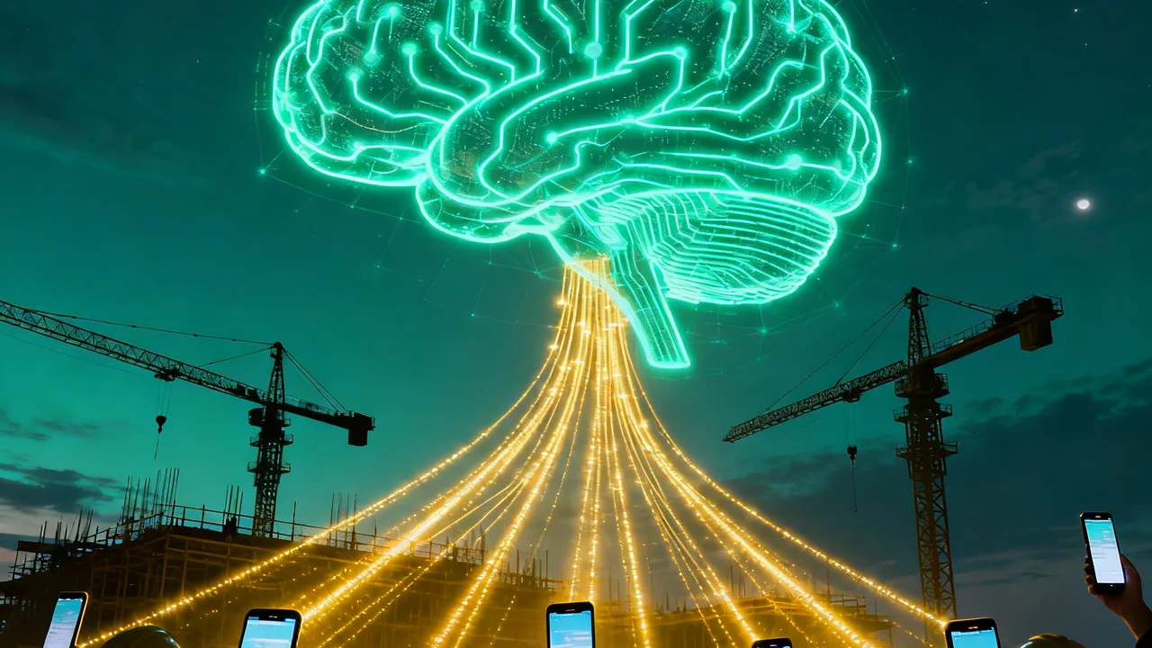 Four-layer AI communication architecture for labour hire