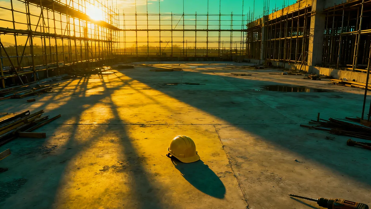 Site manager dealing with a labour hire compliance failure on a Sydney construction site
